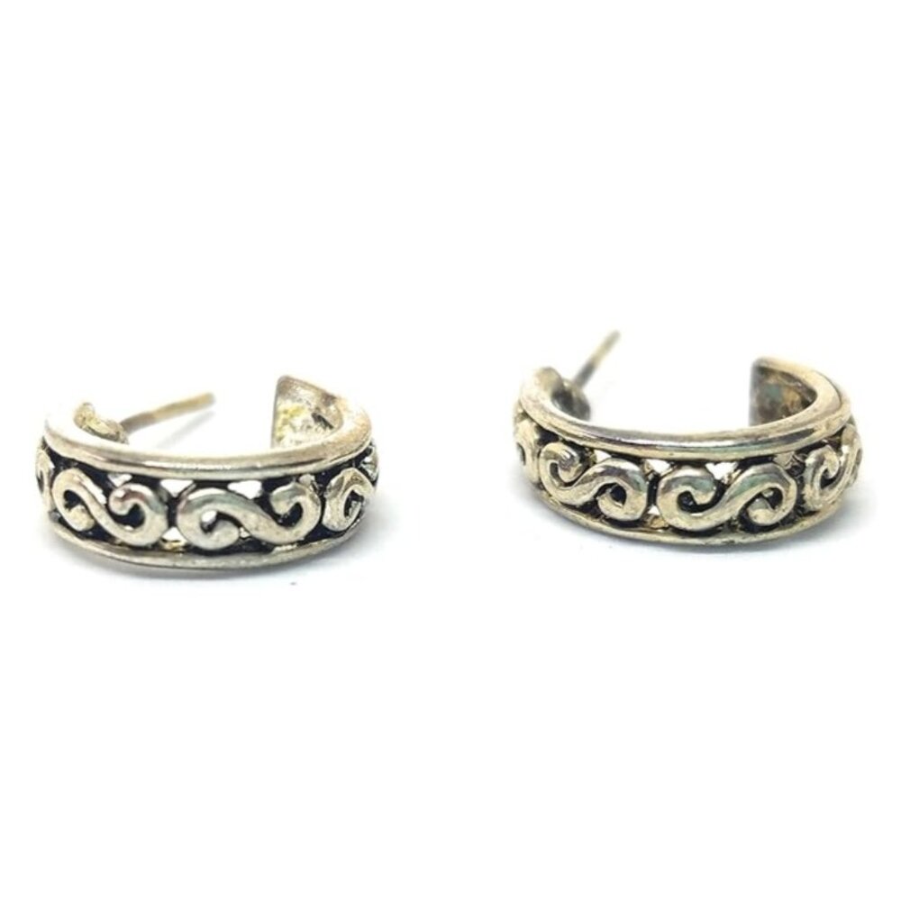 Cookie Lee Baroque Hoop Earrings (A5) 27160